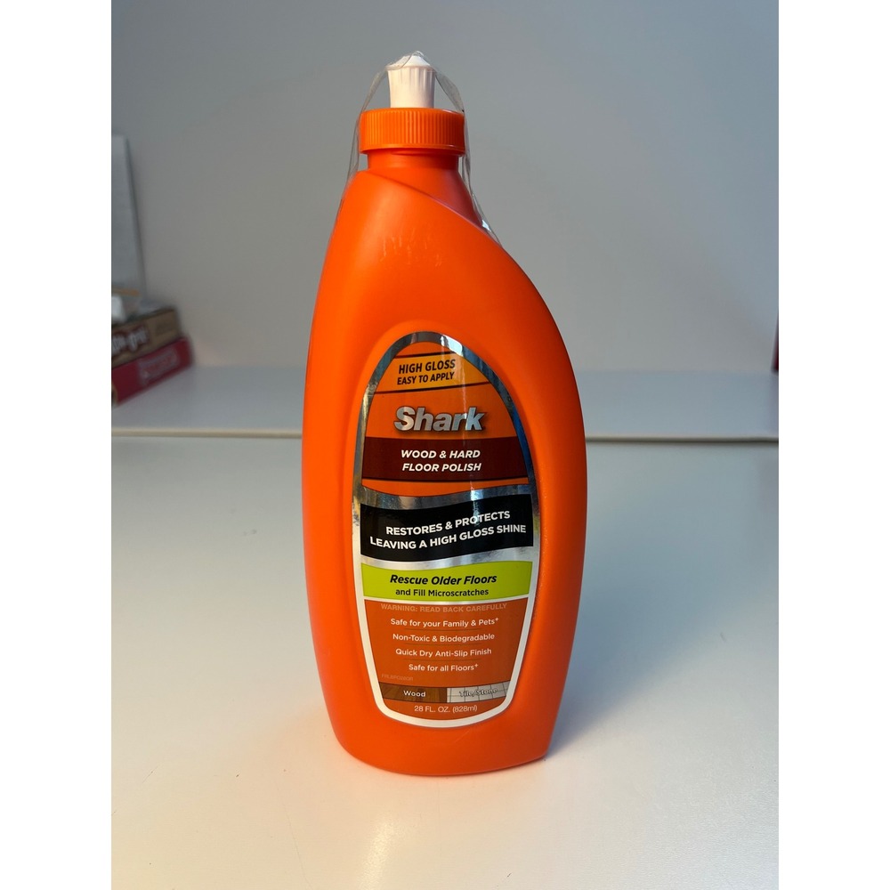 Shark Wood & Hard Floor‎ Polish High Gloss Restores Protects Rescue Old Floors